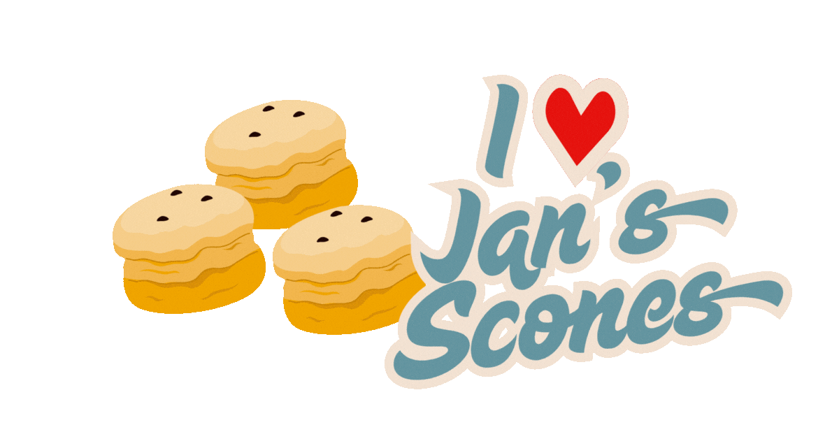 Scones Sticker by Beyond the Grind