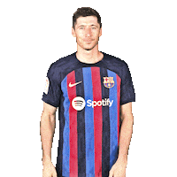 Robert Lewandowski Sport Sticker by FC Barcelona