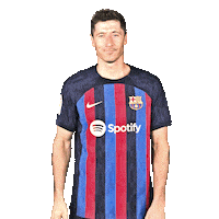 Robert Lewandowski Sport Sticker by FC Barcelona