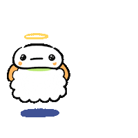 Fall Down Give Up Sticker by pikaole