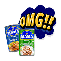 Mama Tuna Sticker by megasardines