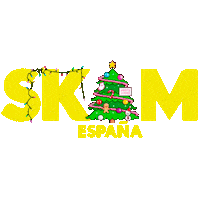 merry christmas fiesta Sticker by Movistar+