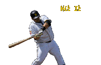 Hit Homerun Sticker by Untouchables Paderborner Baseball Club e.V.