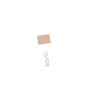 kanti skincare gold sparkle glow Sticker
