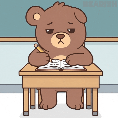 Bored Teddy Bear GIF by BEARISH