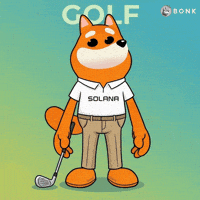Golf Greeting GIF by BONK