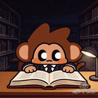 Read Page Turner GIF by Chimpers