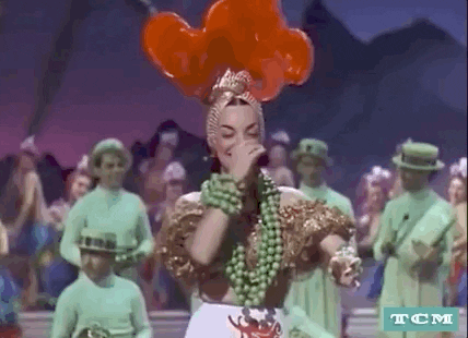 Carmen Miranda Brazil GIF by Turner Classic Movies