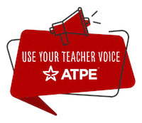 OfficialATPE txed texas teachers atpe texas educators Sticker