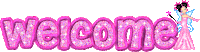 welcome STICKER