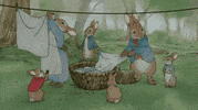 Laugh Family GIF by Peter Rabbit Movie