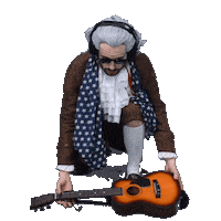 Country Music Rock Sticker