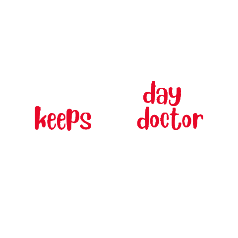 Apple Doctor Sticker by Babys Ecuador