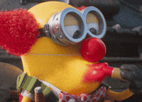 Makeup Clown GIF by Minions