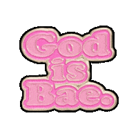 pinnedpins god christian bae pin Sticker