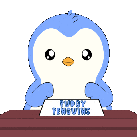 Penguin Big If True Sticker by Pudgy Penguins