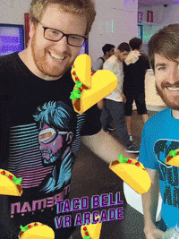 vrarcade GIF by Taco Bell VR Arcade