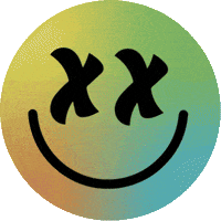 Waxxbarz smiley smiley face waxx waxxed Sticker