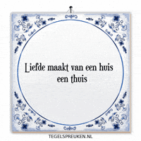 Troost Geluk GIF by Tegelspreuken.nl