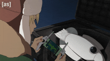 Looking Turn Around GIF by Adult Swim