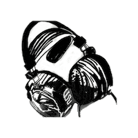 Black And White Art Sticker by A Reason To Feel