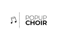 popupchoir event ticket zingen popup choir Sticker