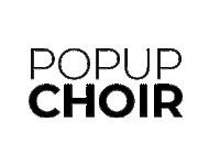 popupchoir zingen popup choir popupchoir Sticker