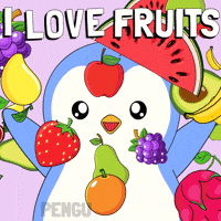 Dragon Fruit Spinning GIF by Pudgy Penguins