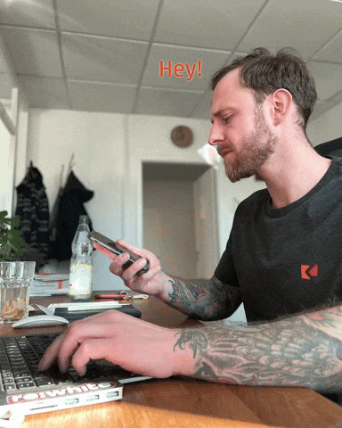 Calling GIF by Element Boulders Munich