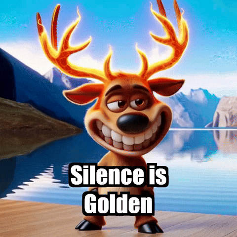 Silence Is Golden Peace GIF by elkijahspark