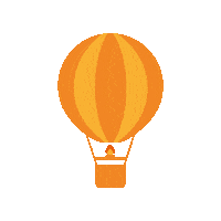 thelibratravels travel balloon hot air balloon mongolfiera Sticker