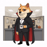 Shiba Inu Halloween GIF by Doge Pound
