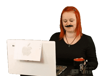 Computer Working Sticker by Nový start