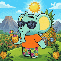 Sunglasses Drinking GIF by Buddies for Paws