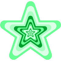 excited star struck Sticker