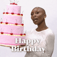Happy Birthday GIF by Cynthia Erivo