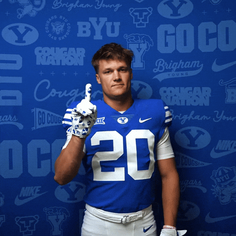 College Football Go Cougs GIF by BYU Cougars