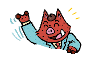 Fox Sky Sticker by ポプラ社公式