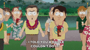 island floating GIF by South Park 
