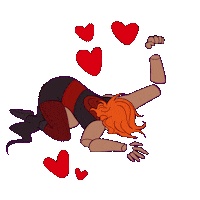 In Love Omg Sticker