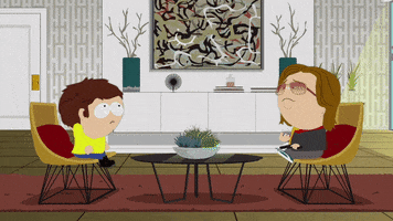 chair speaking GIF by South Park 