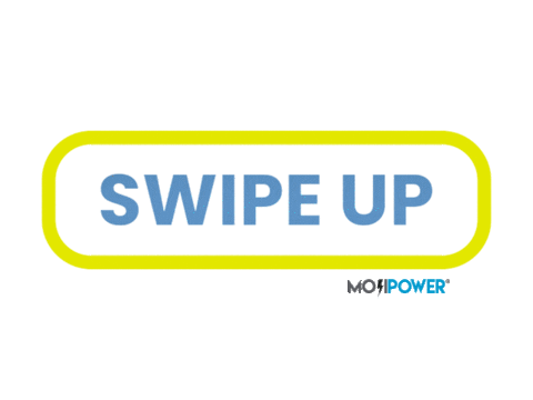 mojipower giphyupload swipe up mojipower Sticker