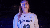 College Basketball Mia GIF by GreenWave