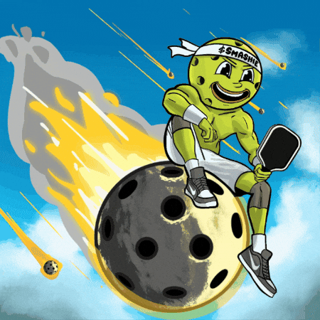 smashiecoin giphygifmaker drive pickleball meteor GIF