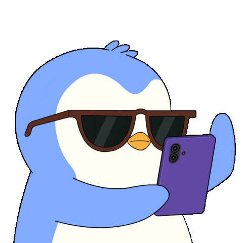 Excuse Me What Sticker by Pudgy Penguins