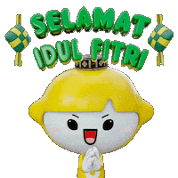 Mascot Lemon Sticker