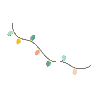 Studioleuks lichtjes studioleuks leukskerst Sticker