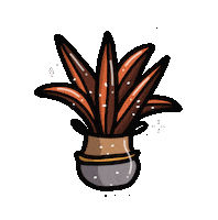 Art Plant Sticker