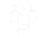 arrow club berlin fishing bow Sticker