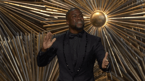 Kevin Hart Applause GIF by The Academy Awards